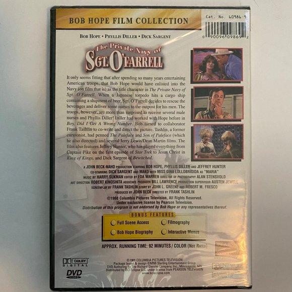 The Private Navy of Sgt. O’Farrell Bob Hope DVD - Picture 3 of 5